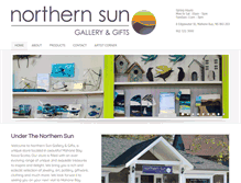 Tablet Screenshot of northernsungallery.com